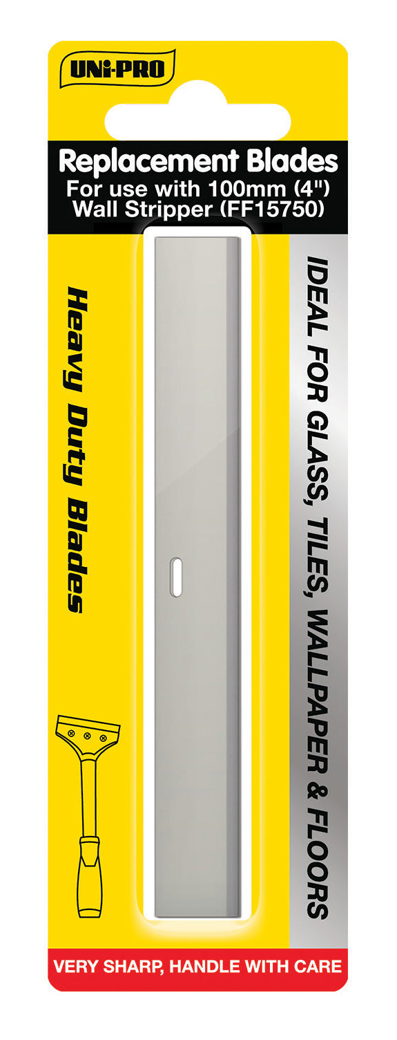 Uni-Pro 100mm Wall Stripper Replacement Blade 10 Pack