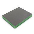 Sia 7983 Siasponge Foam Pad 98 x 120 x 13mm Super Fine Green P500-P600 Box of 10