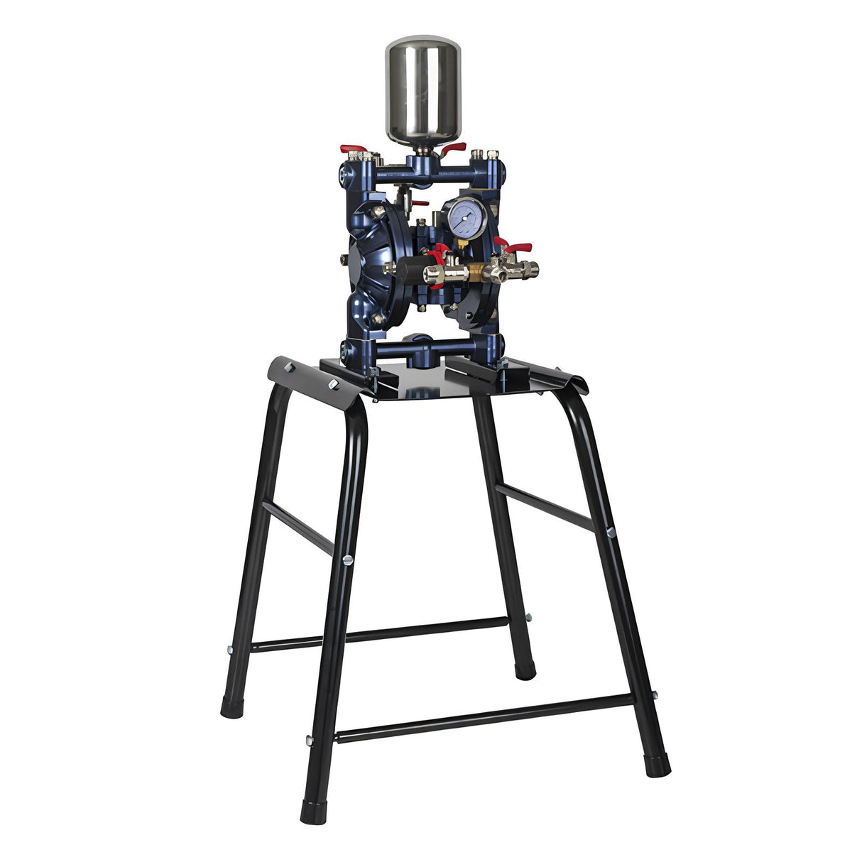 2Spray Double Diaphragm Pump on Stand
