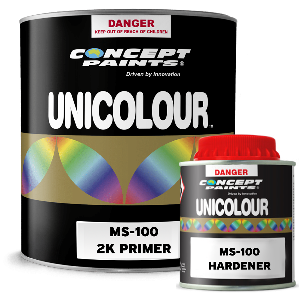 Concept MS100 2K Primer Kit Grey 1.25Lt
