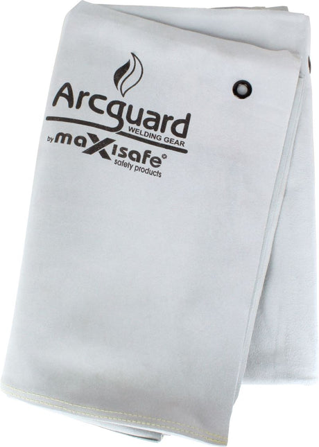 ArcGuard Leather Welding Blanket with Eyelets - 1.8m2