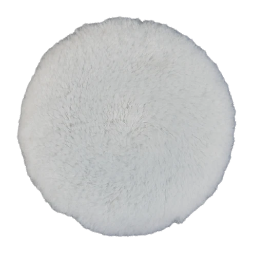 3D White Wool Pad 8"