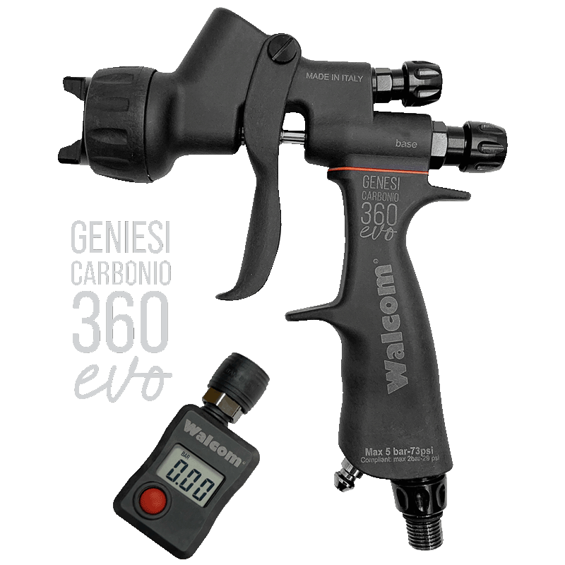Walcom Genesi Carbonio 360 Evo Base Spray Gun 1.2mm