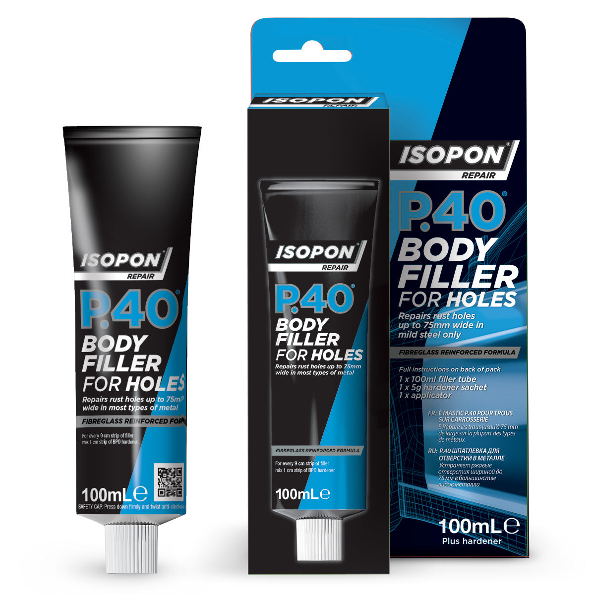 Isopon P40 Fiberglass Filler 100ml