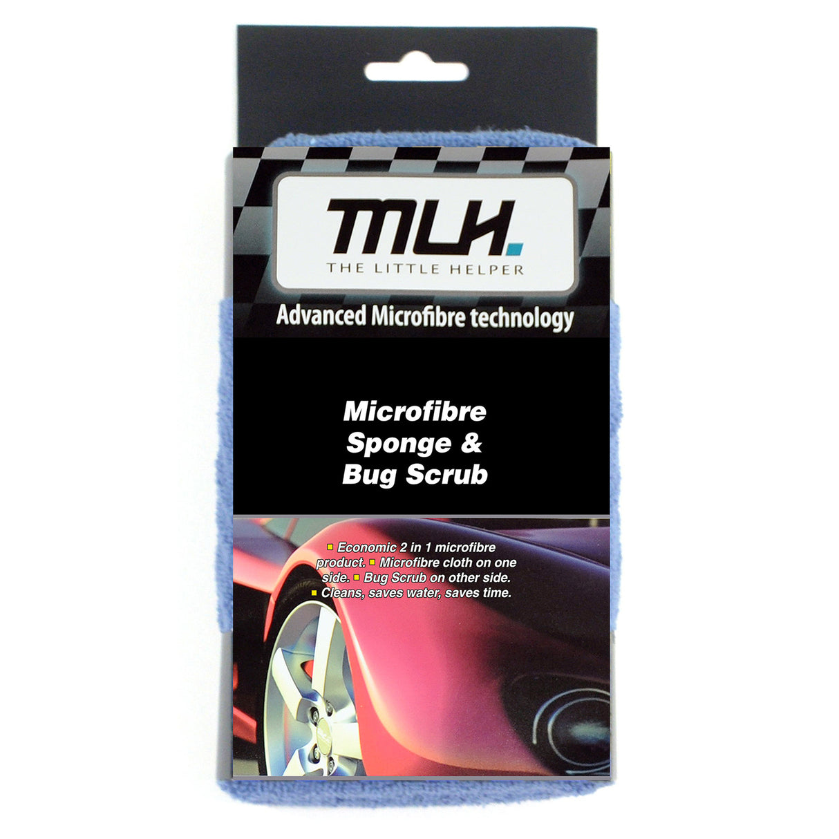 Mothers Microfibre Sponge & Bug Scrub