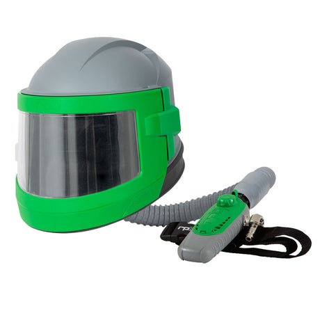 Nova 3 Helmet W- Cape, Low Flow Indicator, Breathing Tube & Flow Valve Assbly