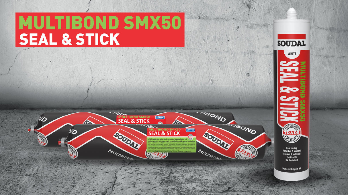 Soudal Multibond SMX50 Seal & Stick Concrete Grey 290ml