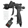 Walcom Genesi Carbonio 360 Evo Clear Spray Gun 1.2mm