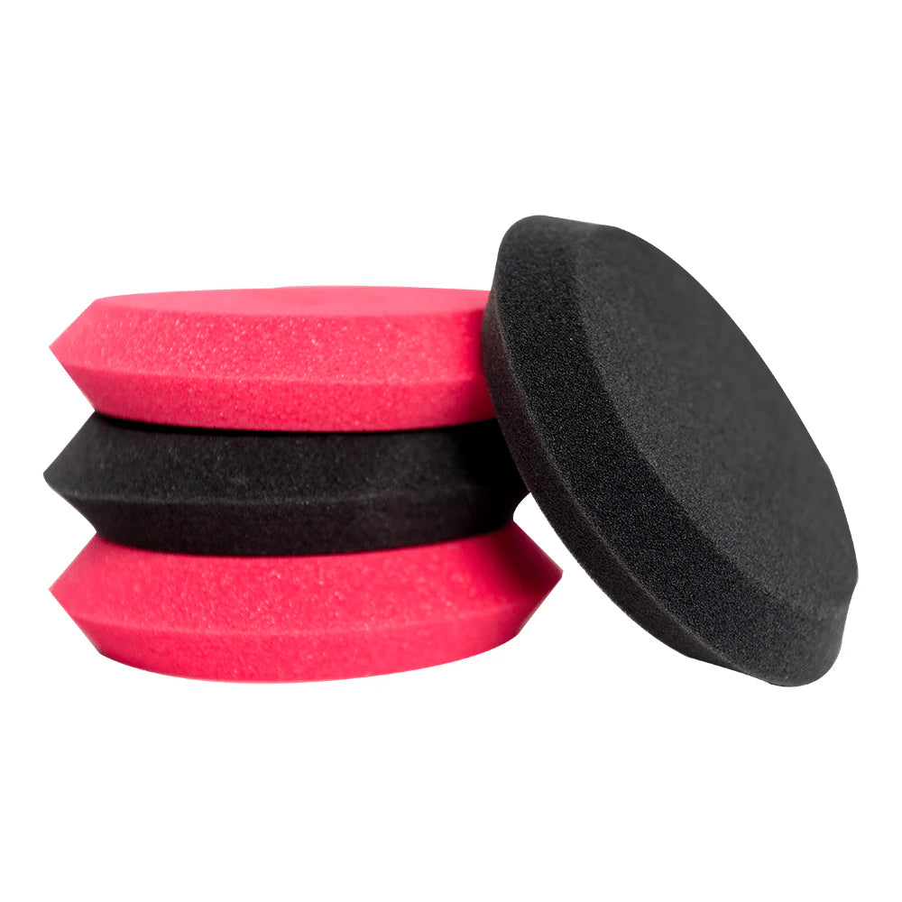 PureWax 4.5" Red Foam Applicator 10 Pack