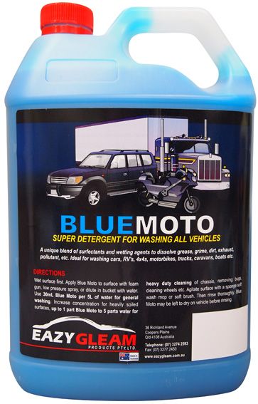 Truck Wash Blue Moto 5Lt