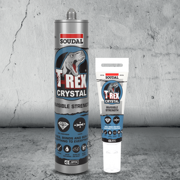 Soudal T-Rex Crystal Clear 290ml 121969