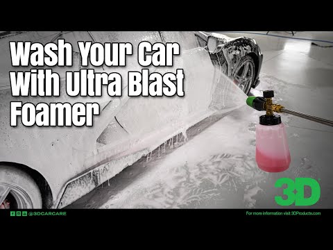 3D Ultra Blast Foam Cannon